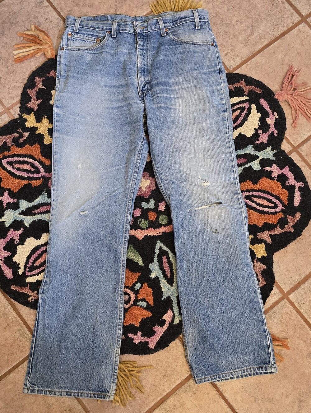 🔥🔥Vintage 90s made in USA Levi's 517 blue jeans🔥🔥 Size 36W X 32L Made in USA